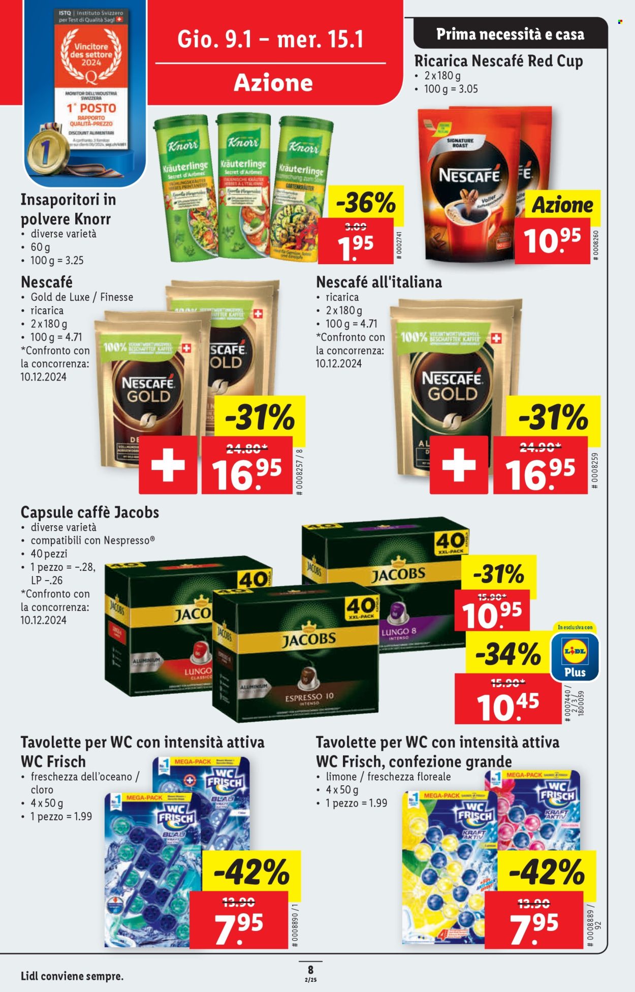 Catalogue Lidl - 9.1.2025 - 15.1.2025. Page 8.