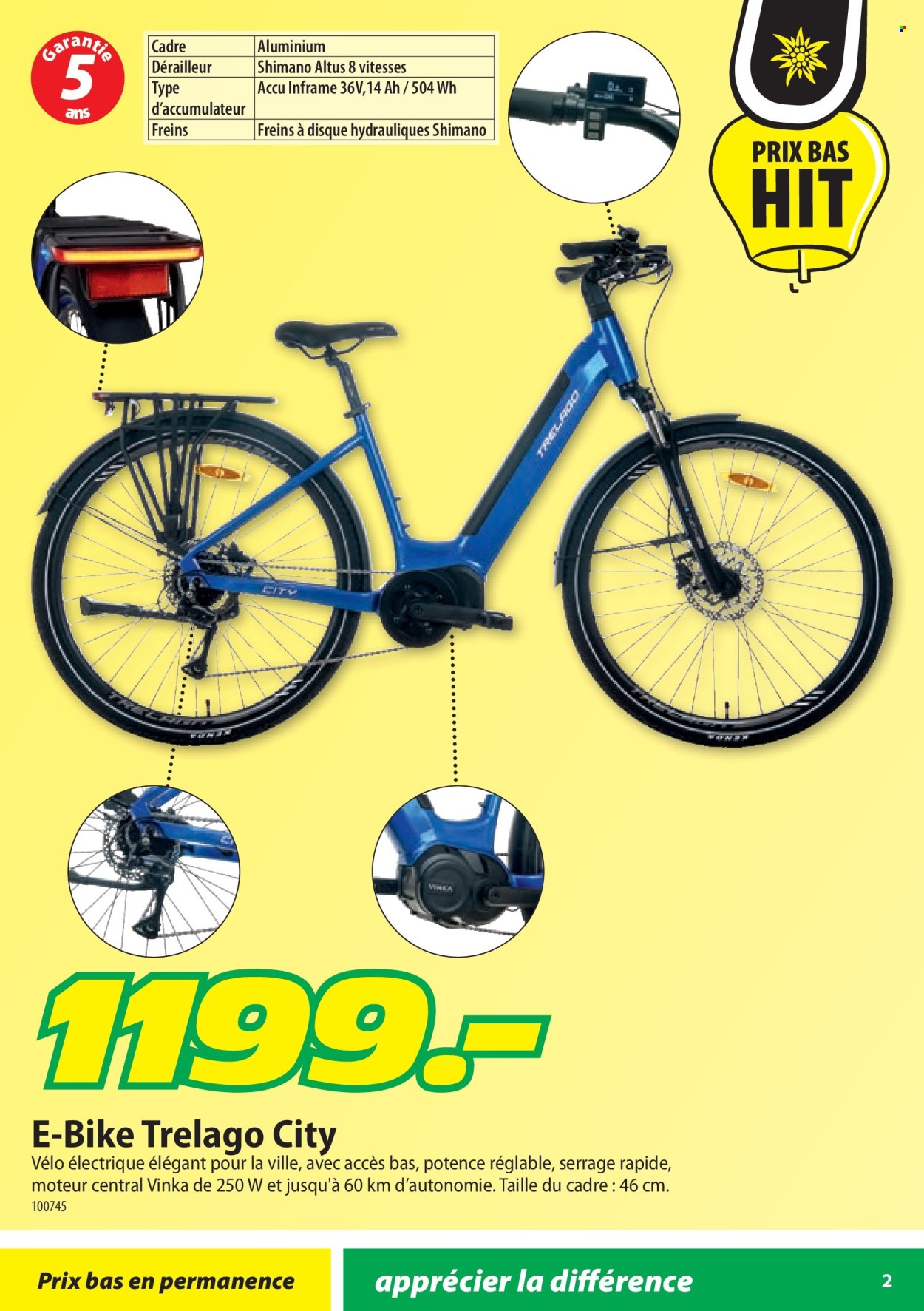 Catalogue Landi. Page 2.