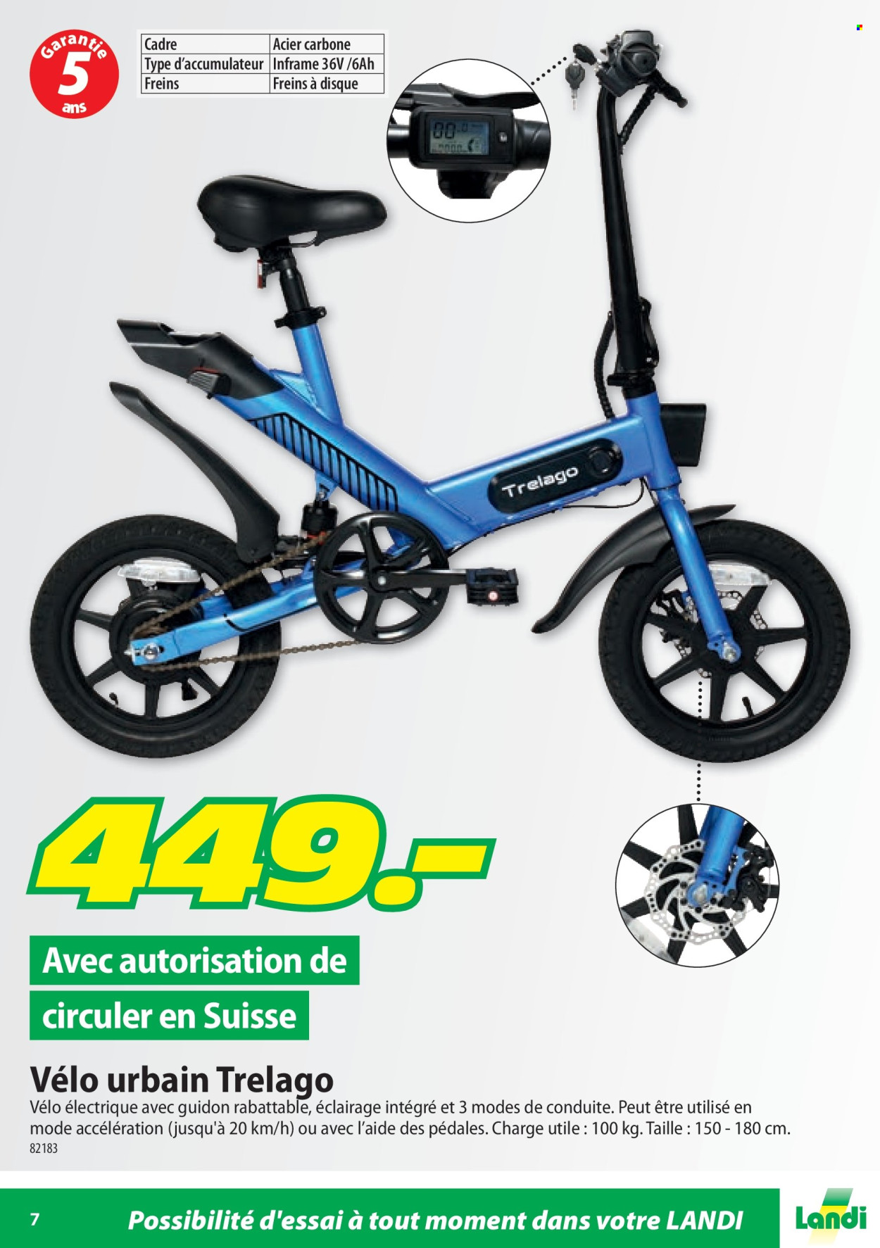 Catalogue Landi. Page 7.