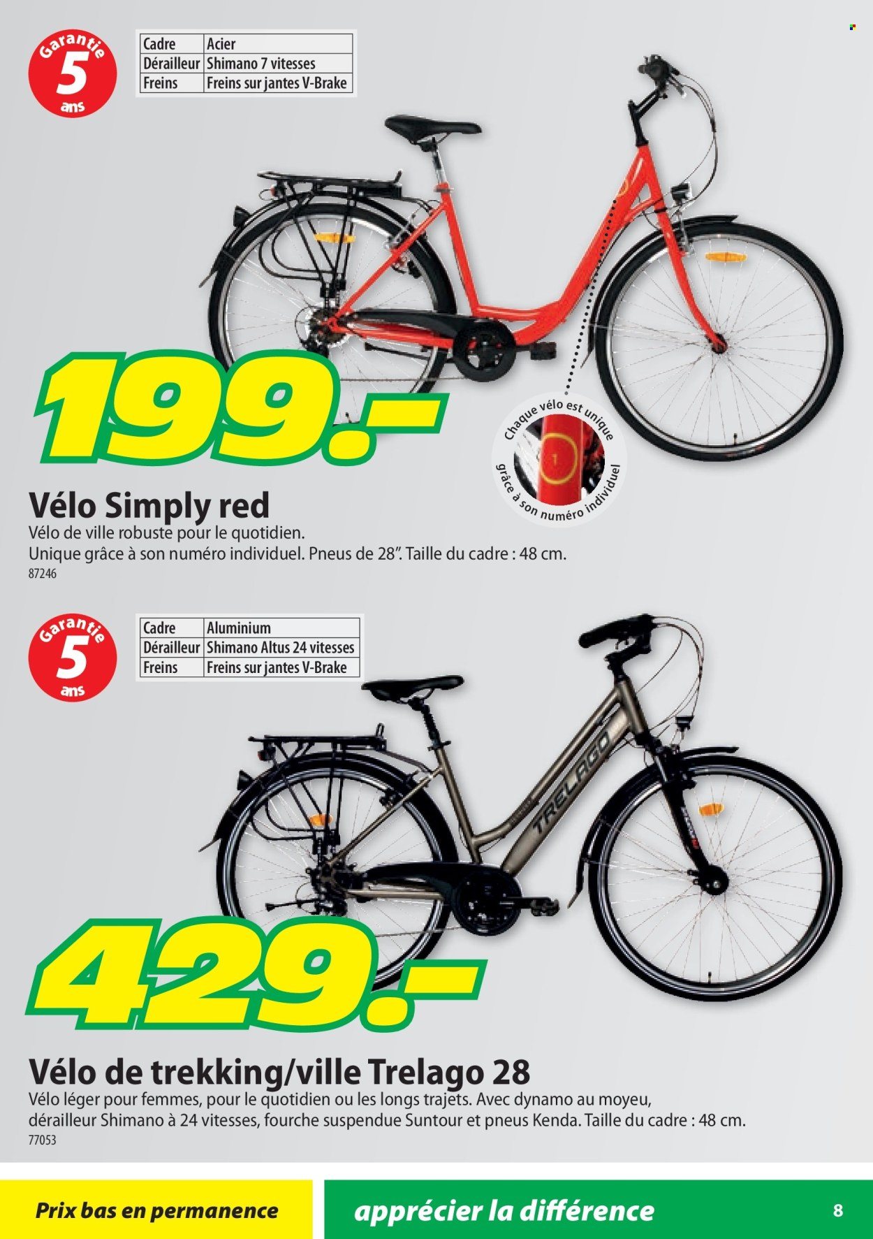 Catalogue Landi. Page 8.