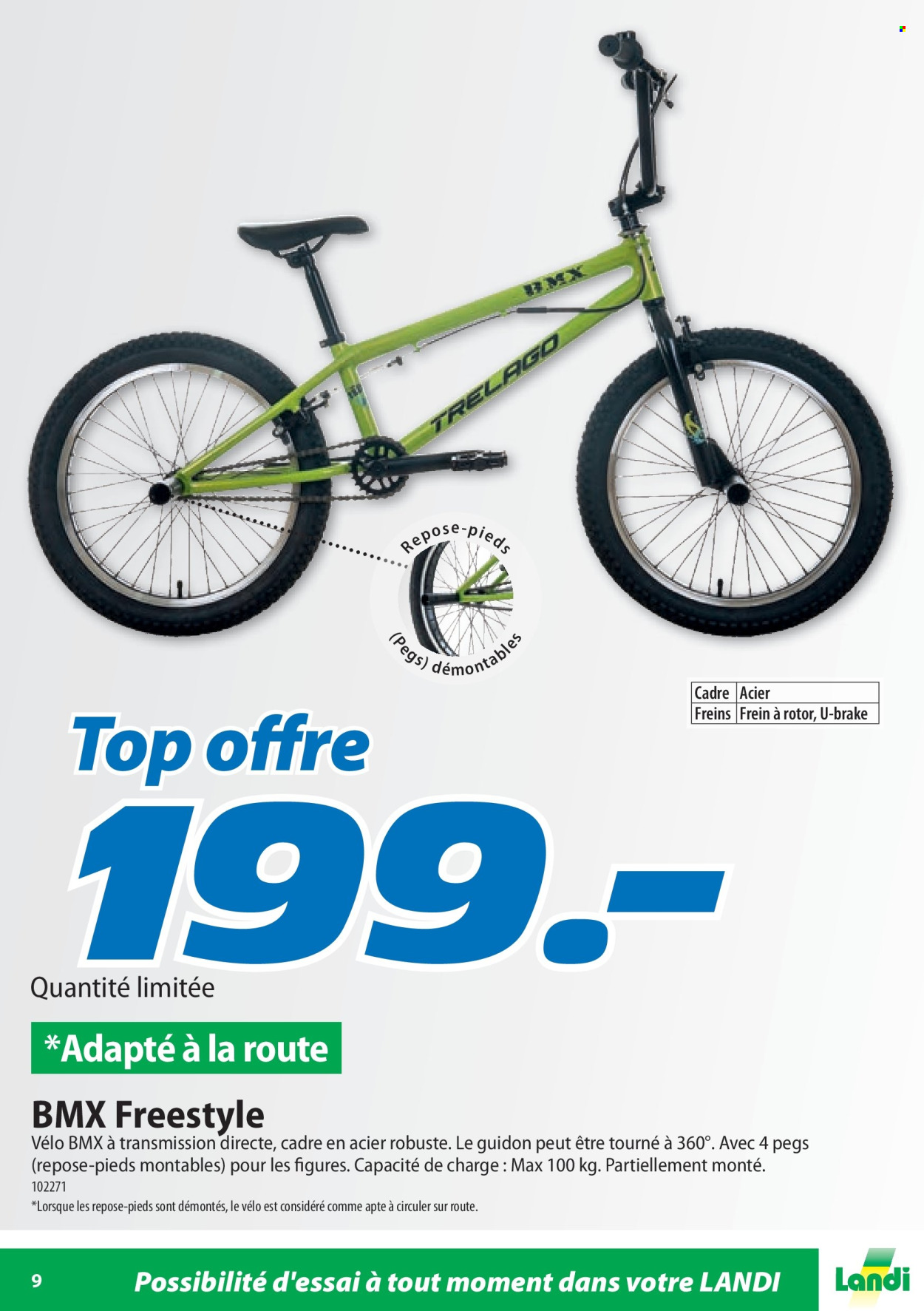 Catalogue Landi. Page 9.
