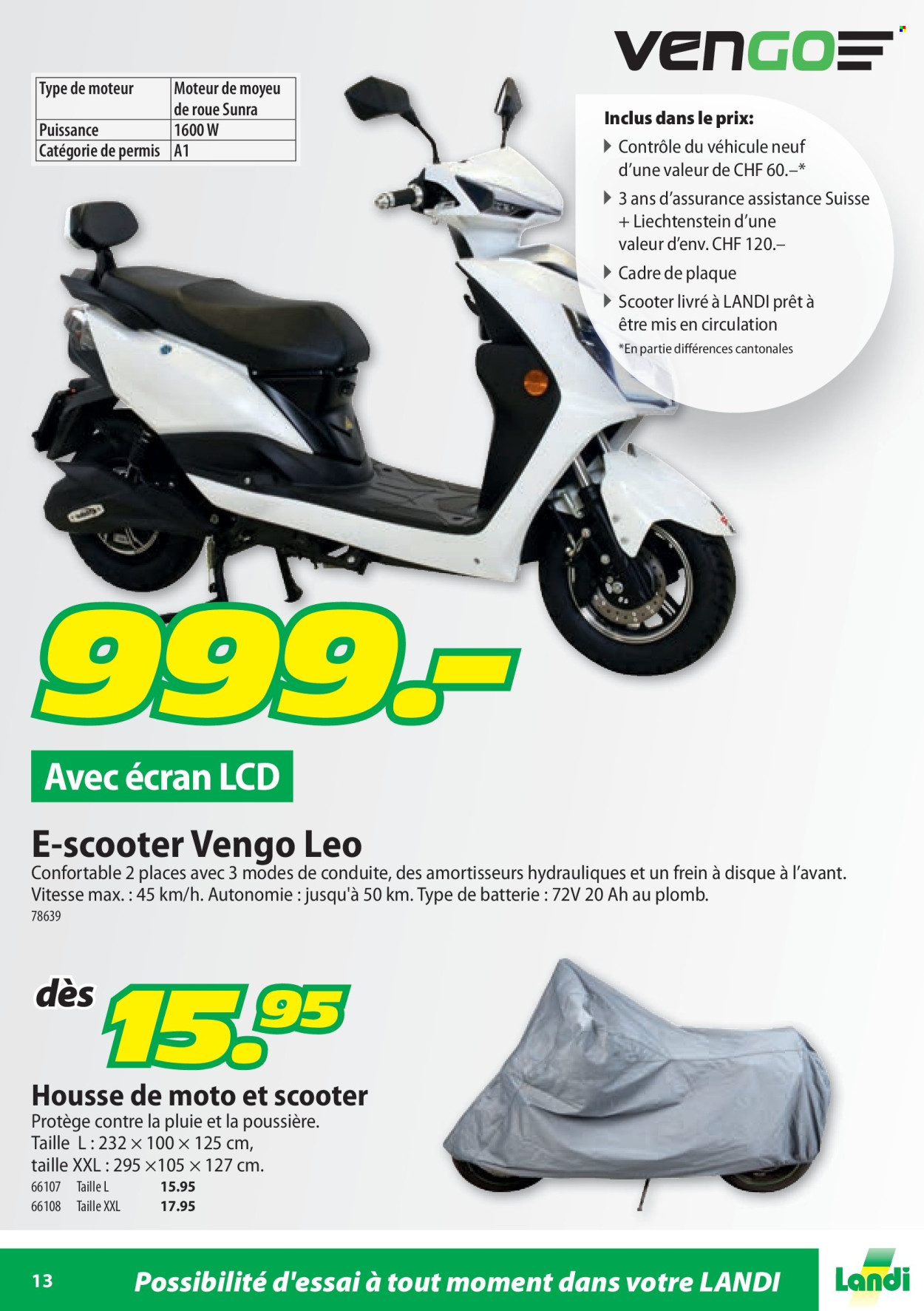 Catalogue Landi. Page 13.