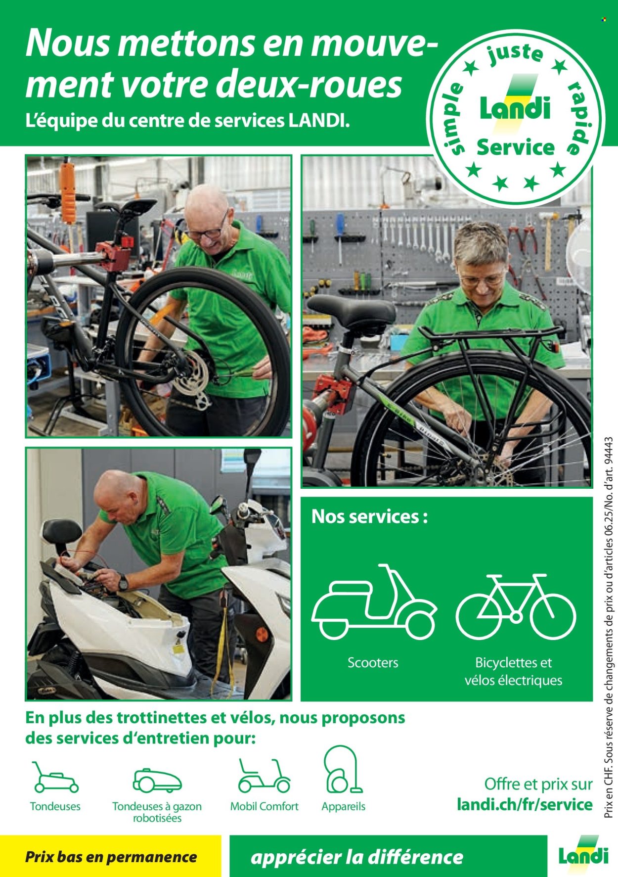 Catalogue Landi. Page 16.