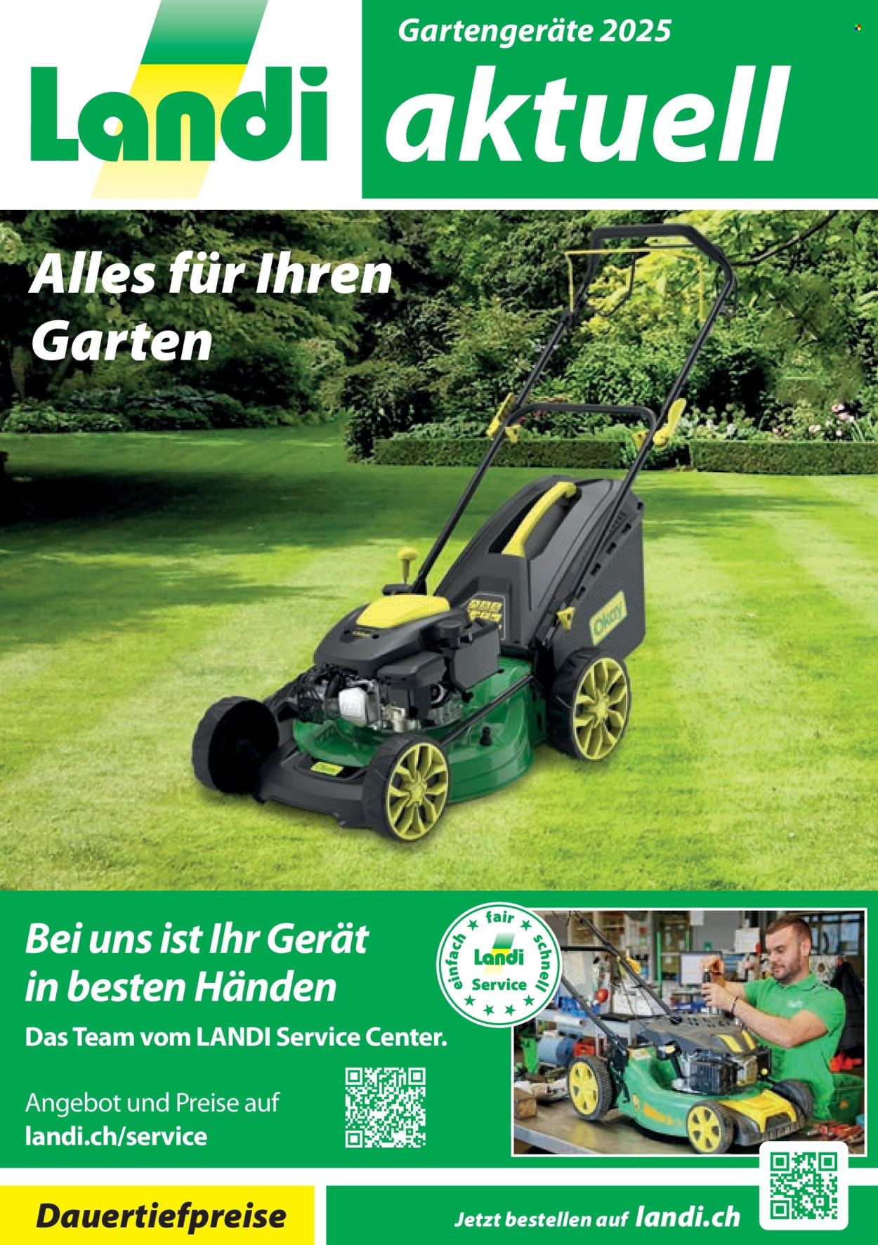 Catalogue Landi. Page 1.