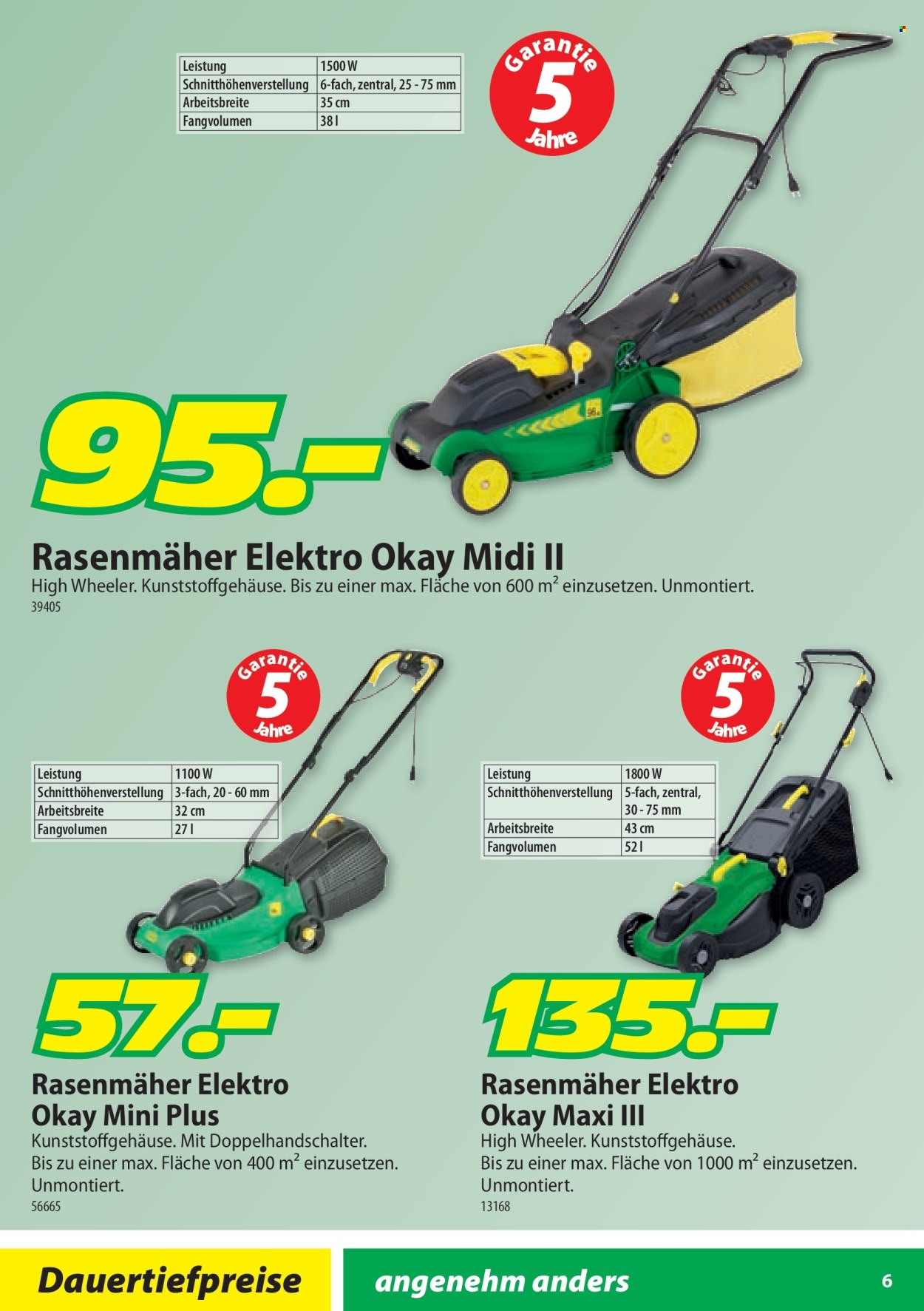 Catalogue Landi. Page 6.