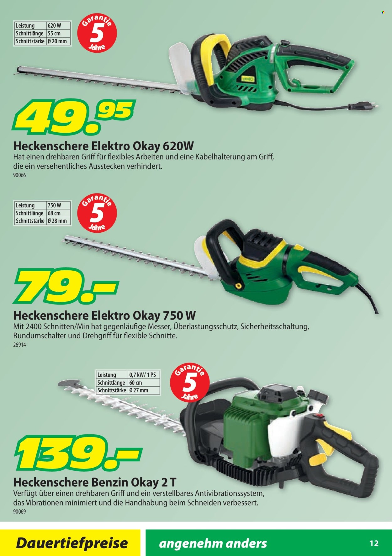 Catalogue Landi. Page 12.
