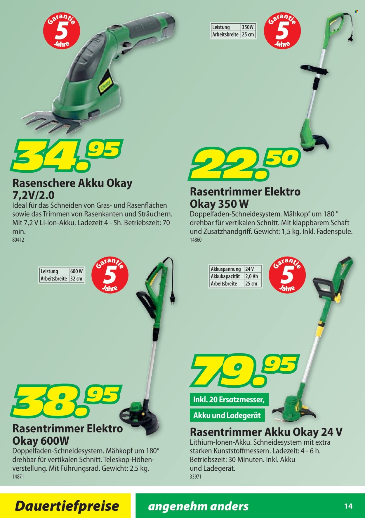 Catalogue Landi. Page 14.