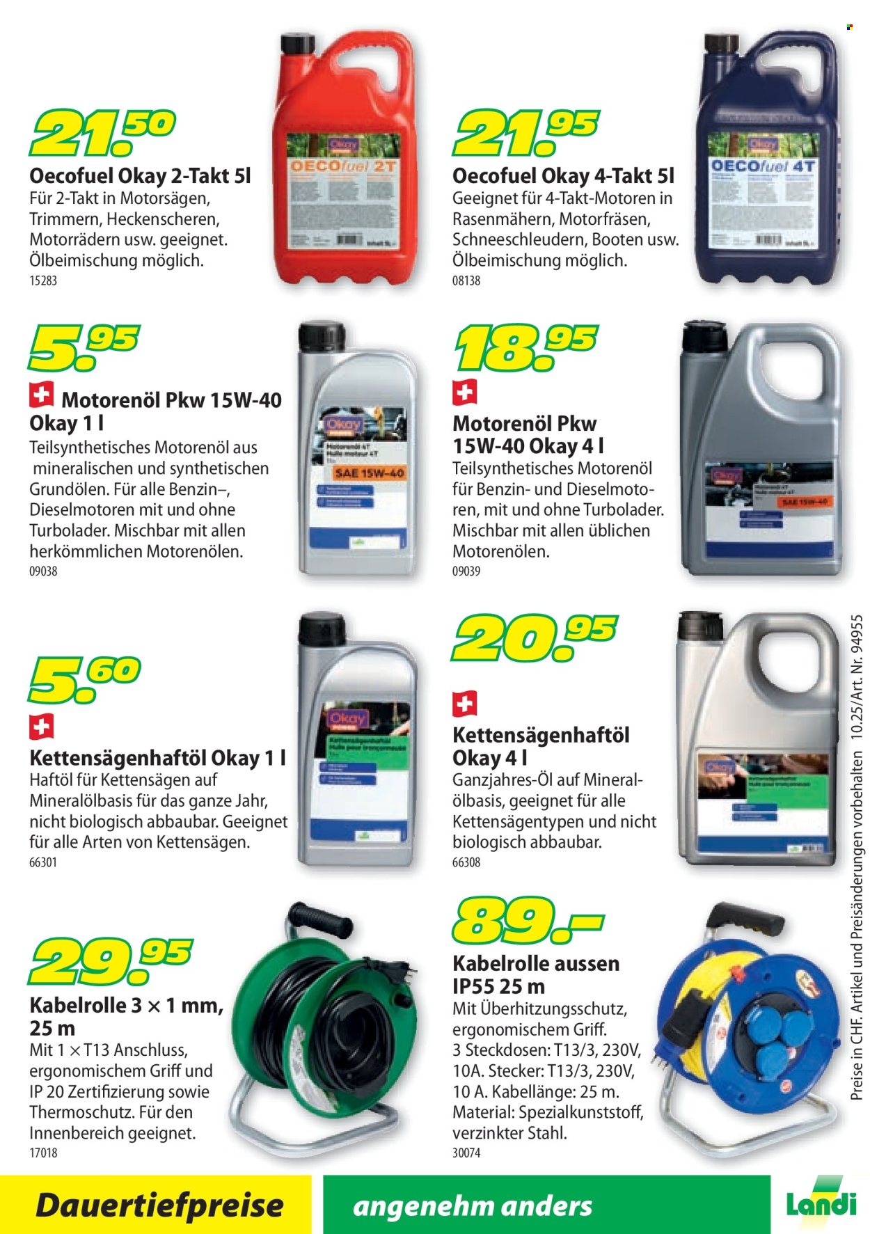 Catalogue Landi. Page 20.