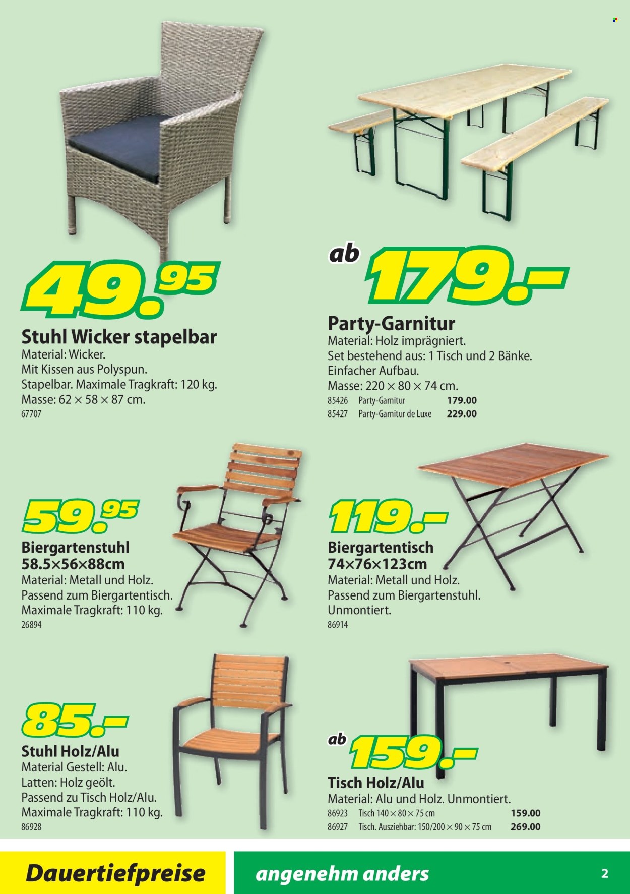 Catalogue Landi. Page 2.