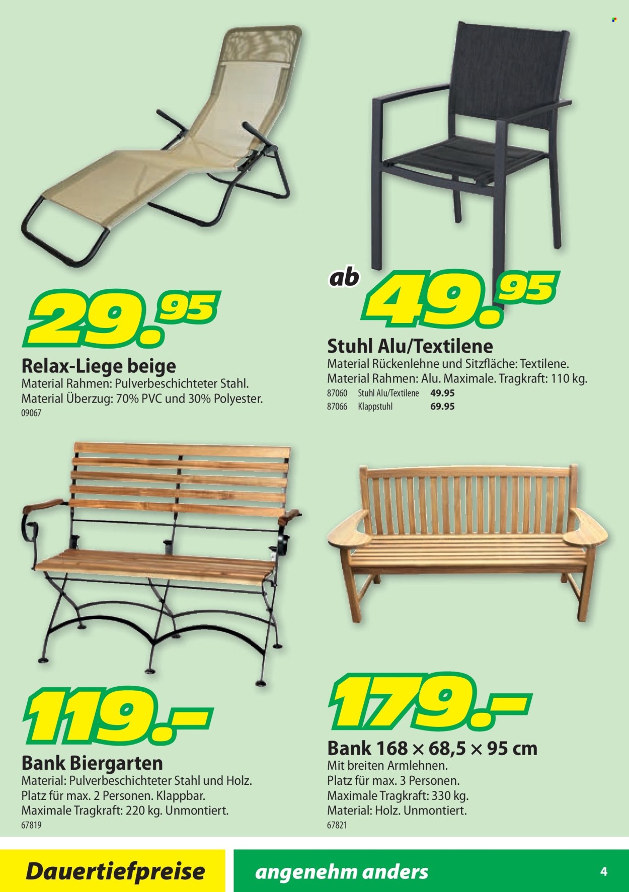 Catalogue Landi. Page 4.