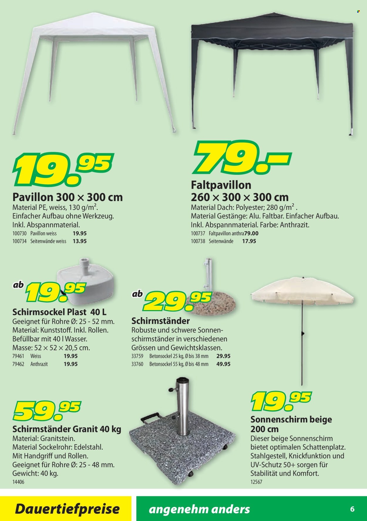 Catalogue Landi. Page 6.