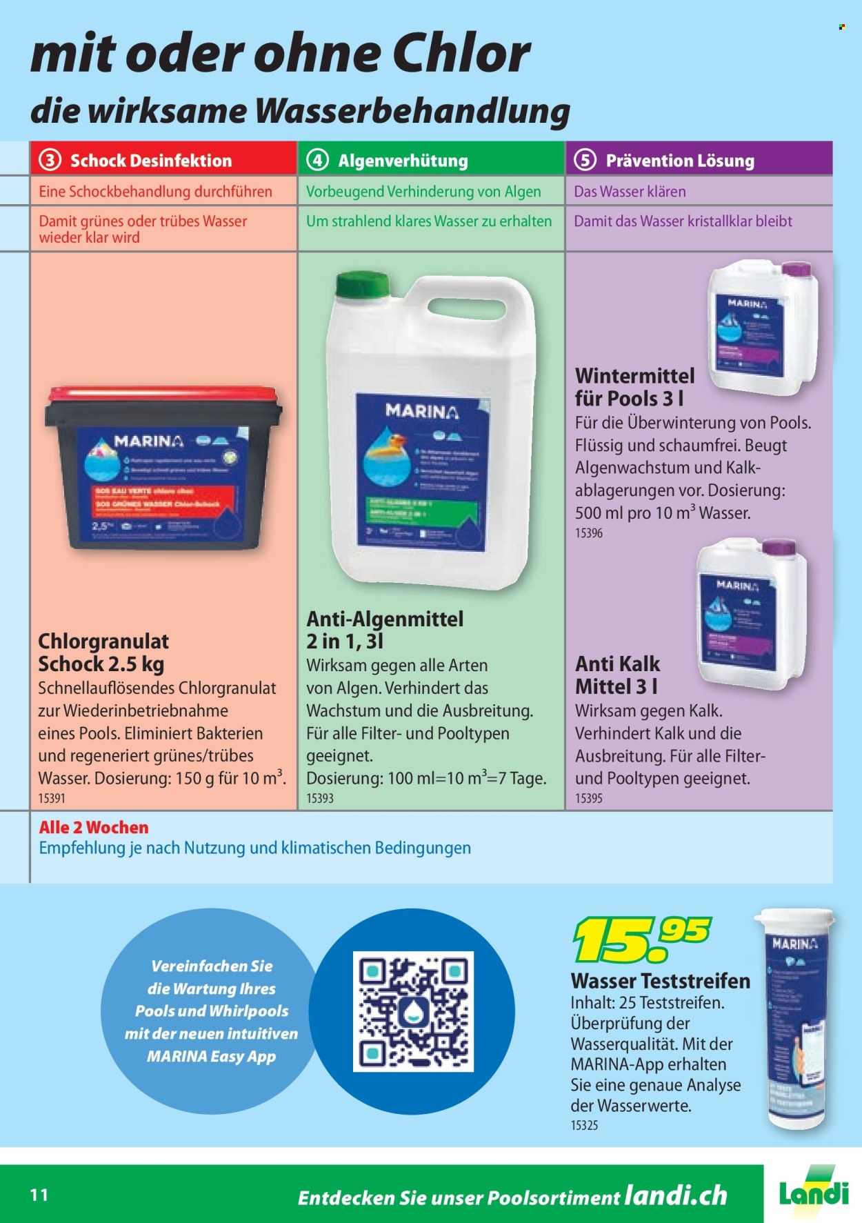 Catalogue Landi. Page 11.
