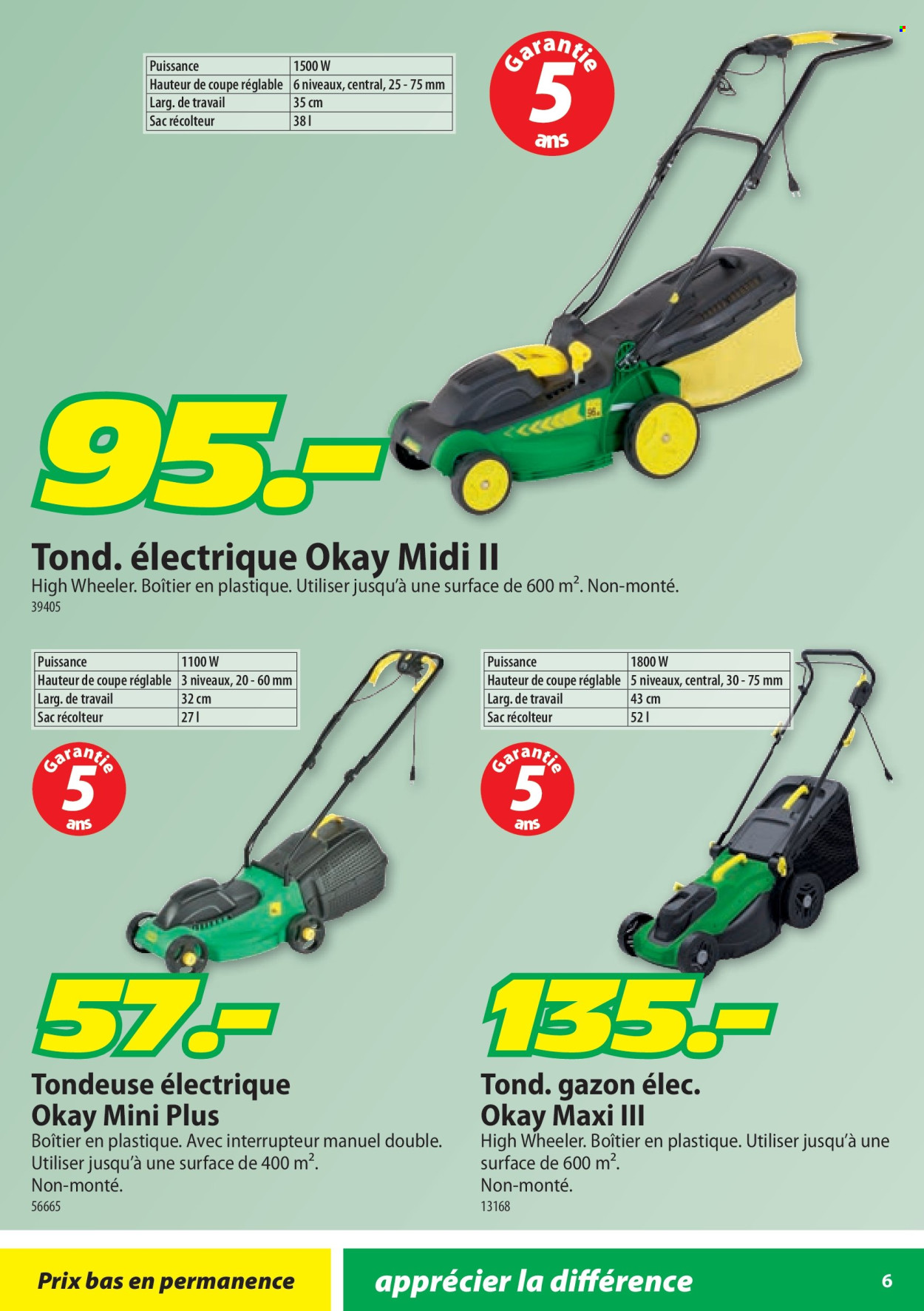 Catalogue Landi. Page 6.