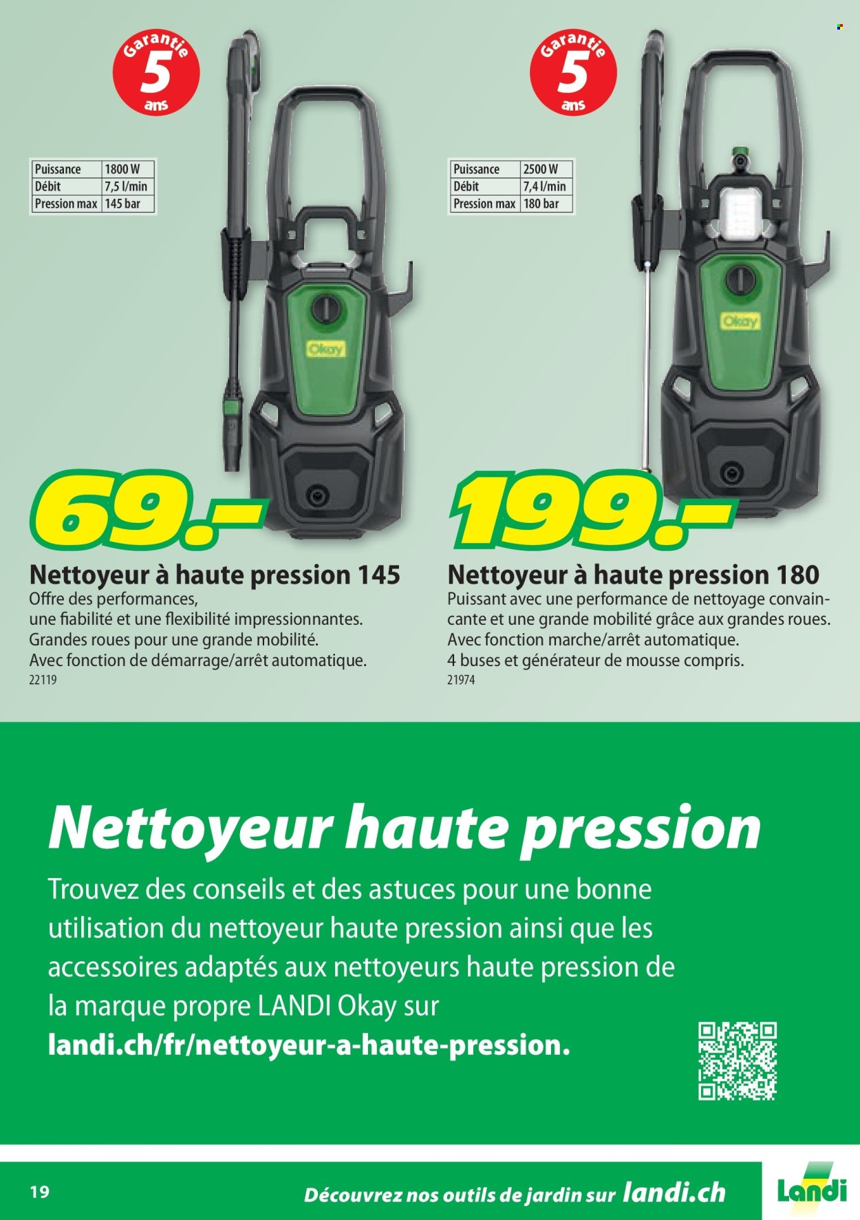 Catalogue Landi. Page 19.