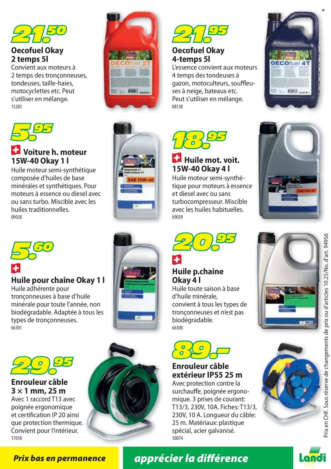 Catalogue Landi. Page 20.