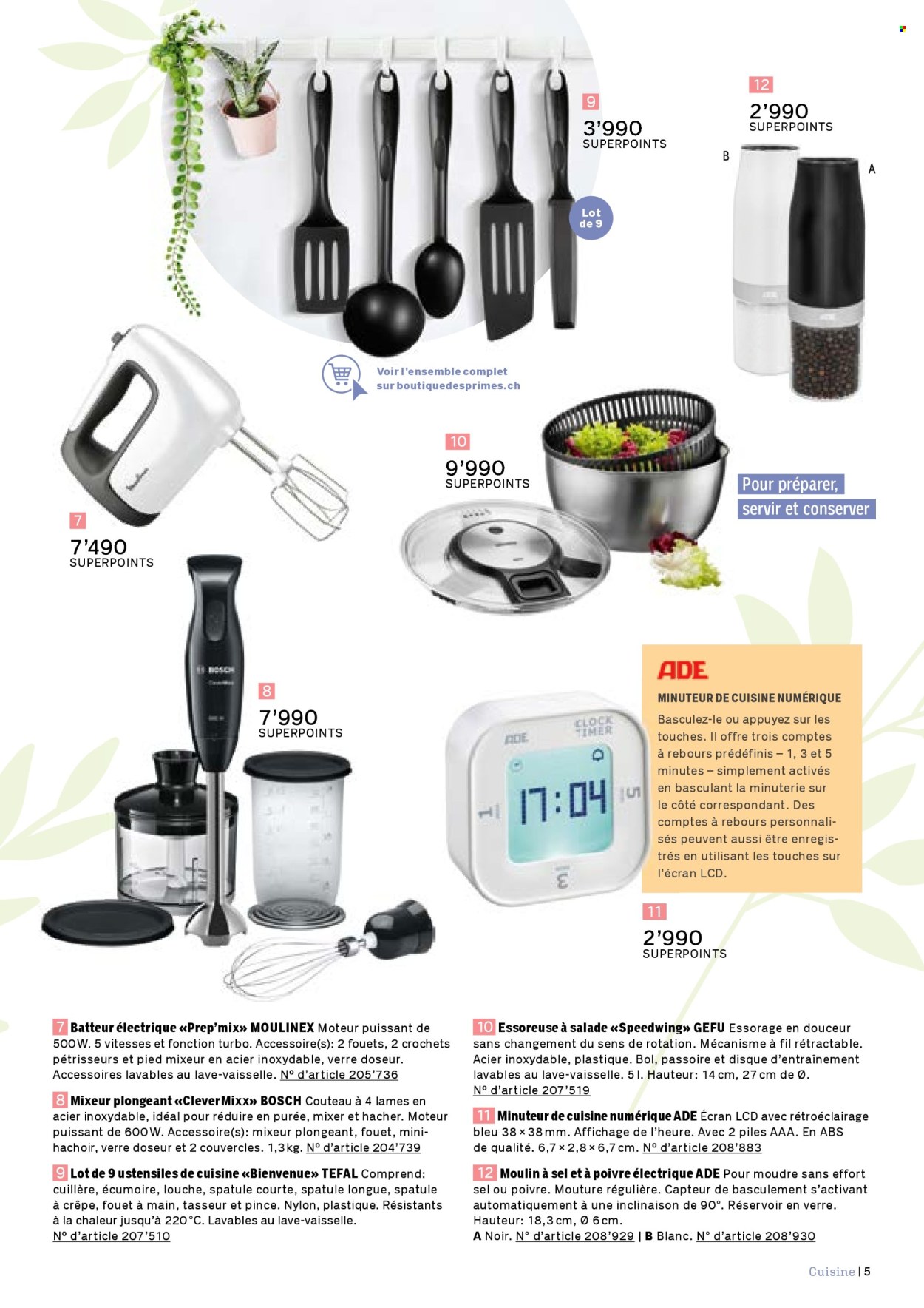 Catalogue Coop. Page 5.