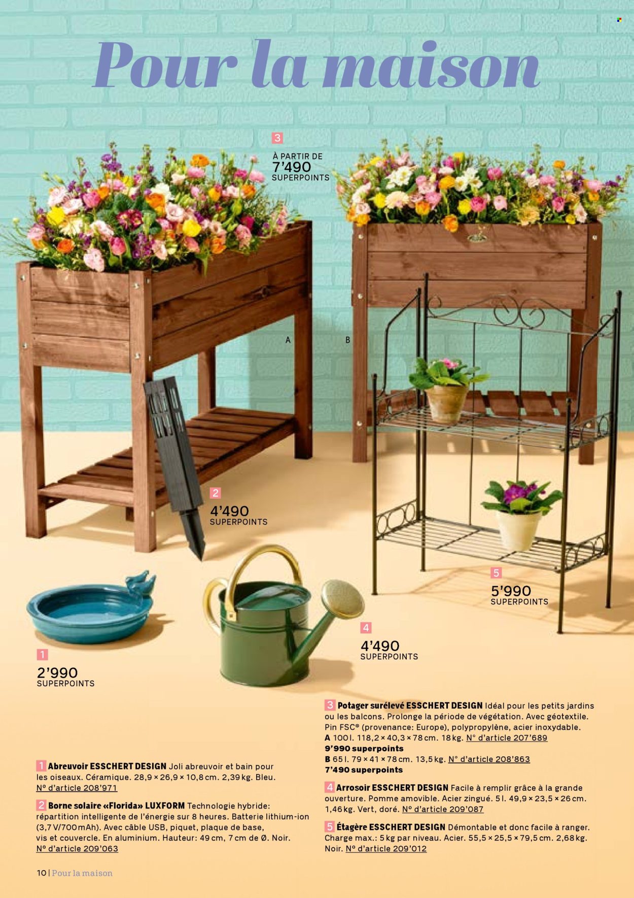 Catalogue Coop. Page 10.