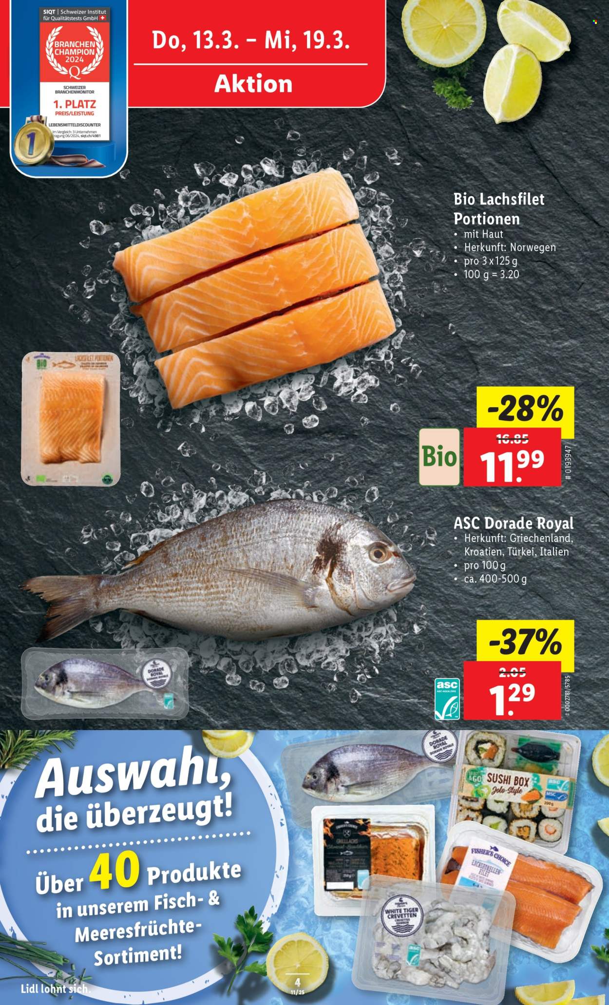 Catalogue Lidl - 13.3.2025 - 19.3.2025. Page 4.