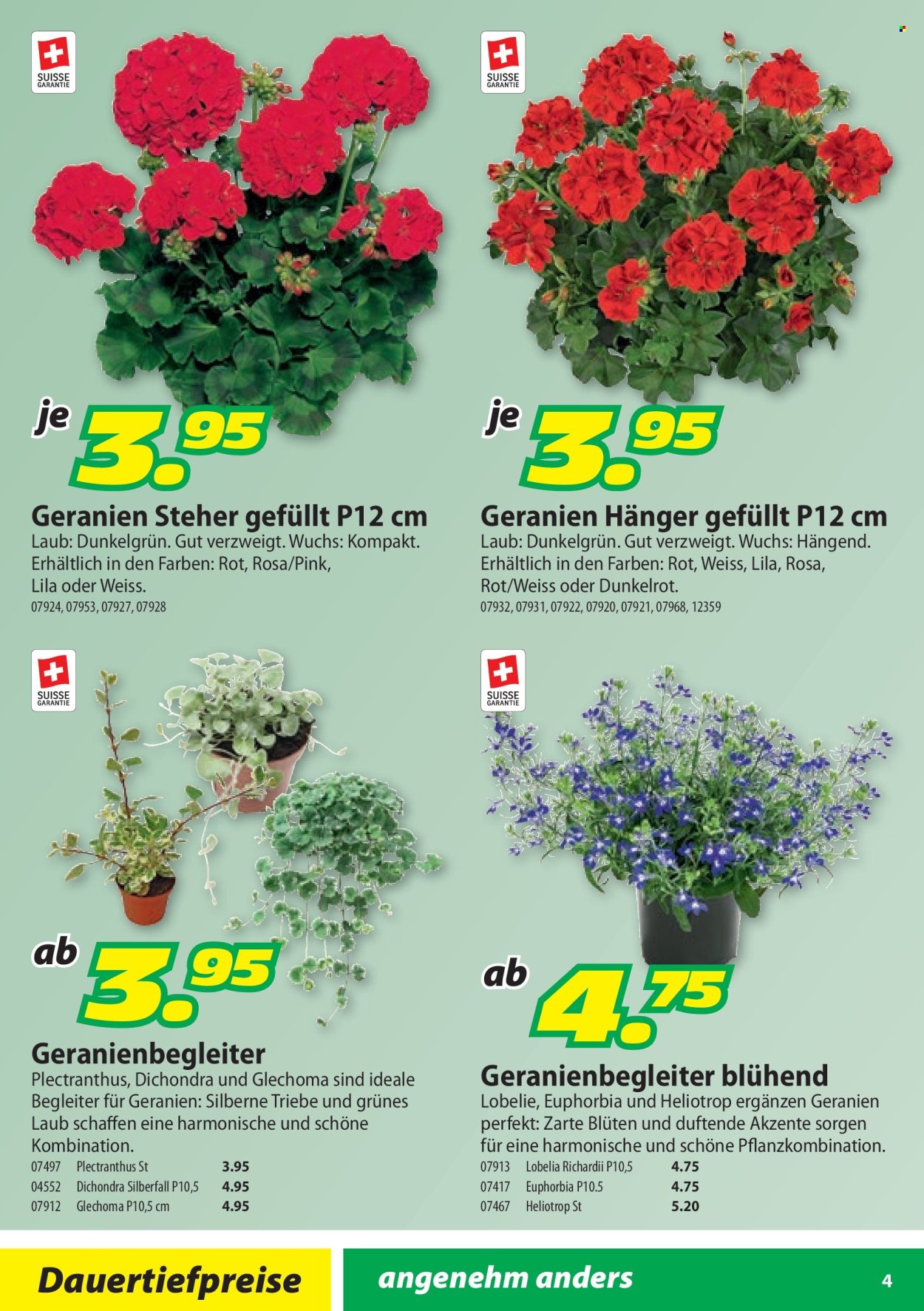 Catalogue Landi. Page 4.