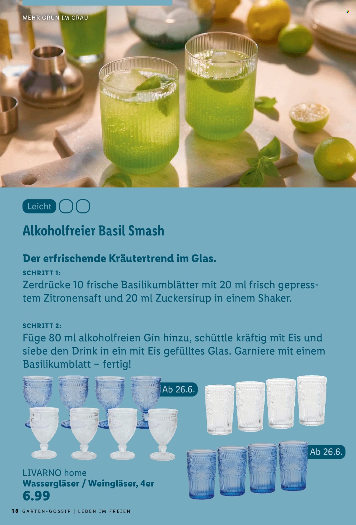 Catalogue Lidl. Page 18.