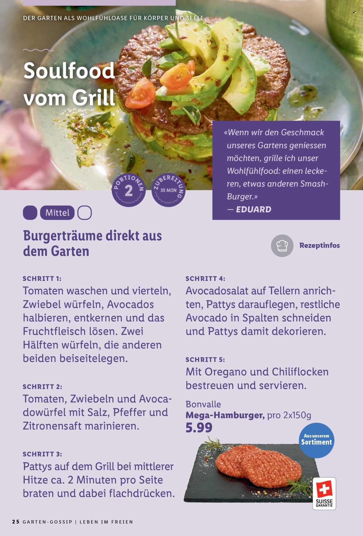 Catalogue Lidl. Page 25.