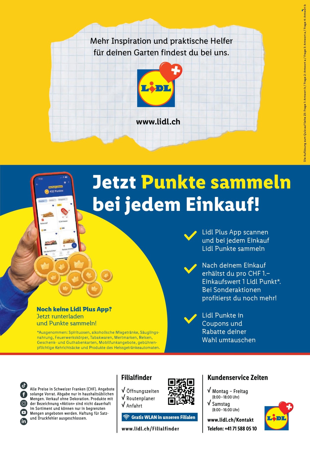 Catalogue Lidl. Page 26.