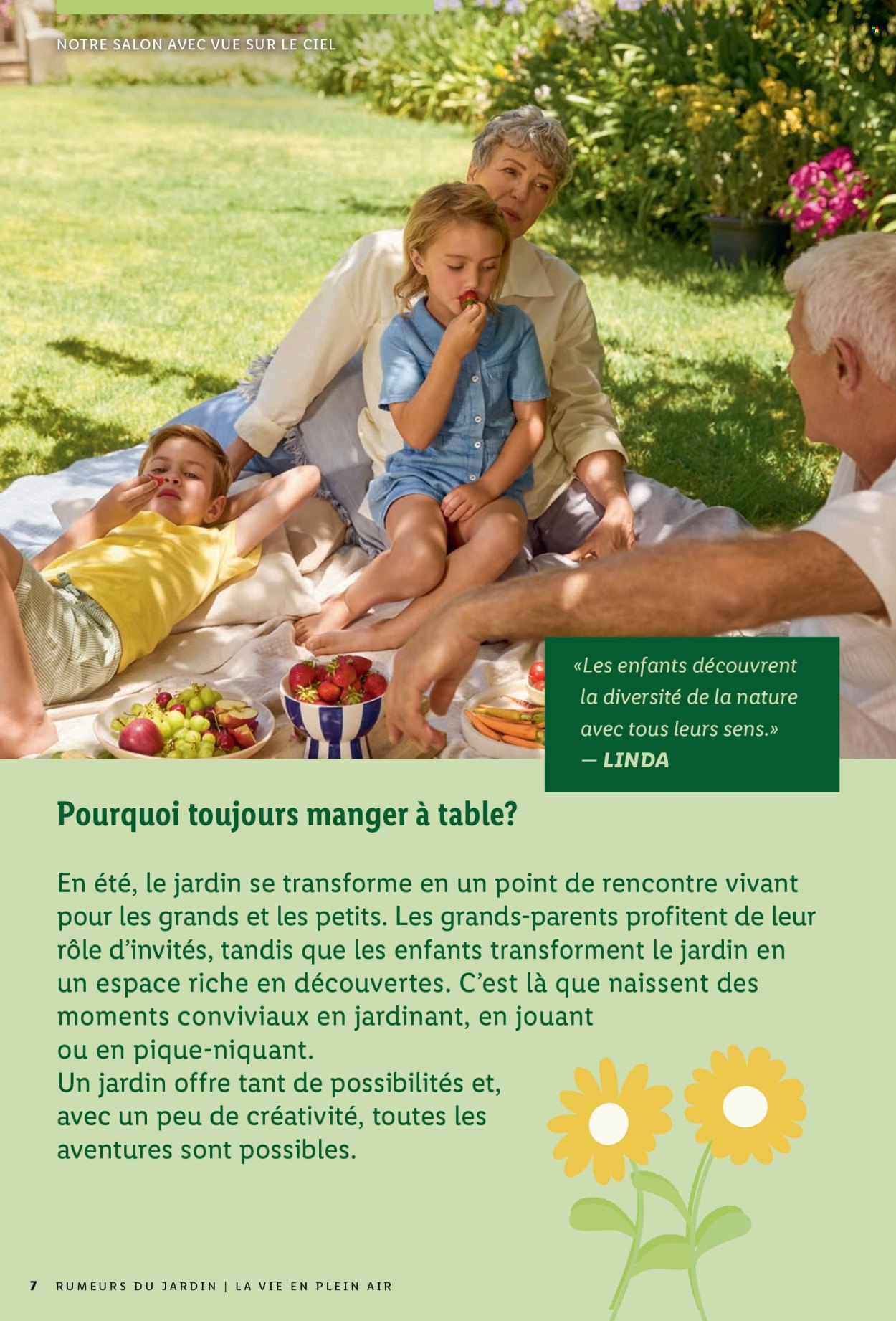 Catalogue Lidl. Page 7.