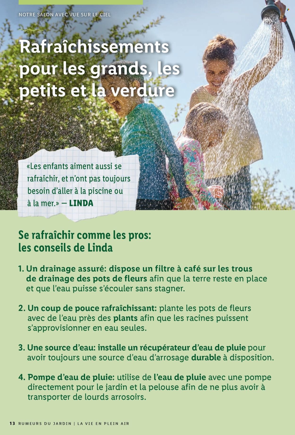 Catalogue Lidl. Page 13.