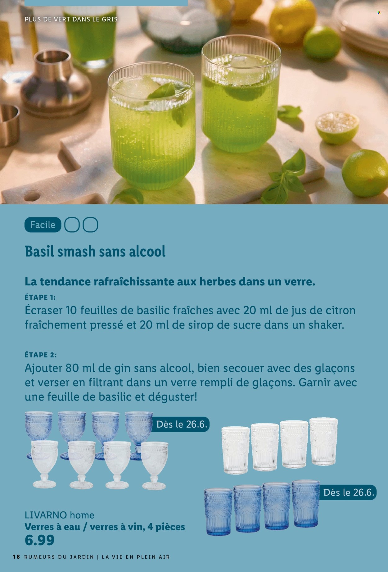 Catalogue Lidl. Page 18.