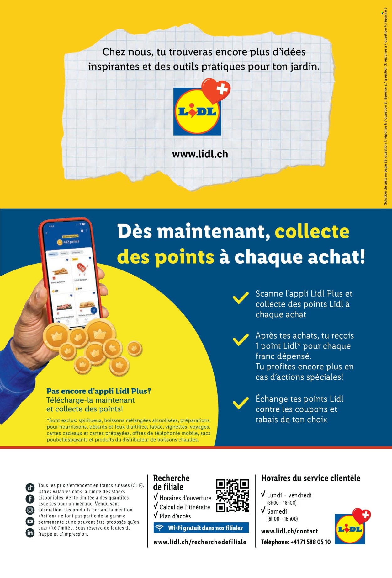Catalogue Lidl. Page 26.