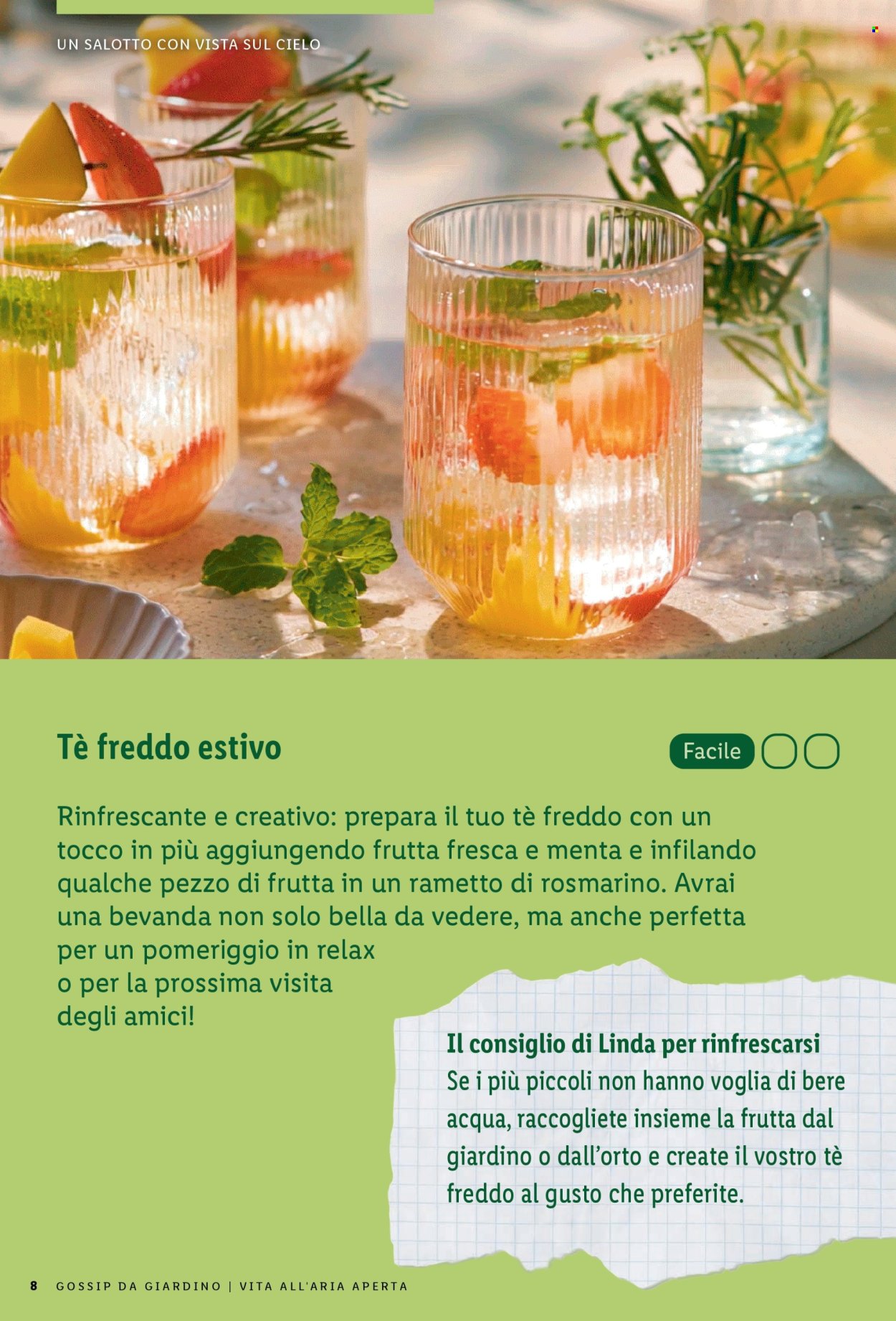 Catalogue Lidl. Page 8.
