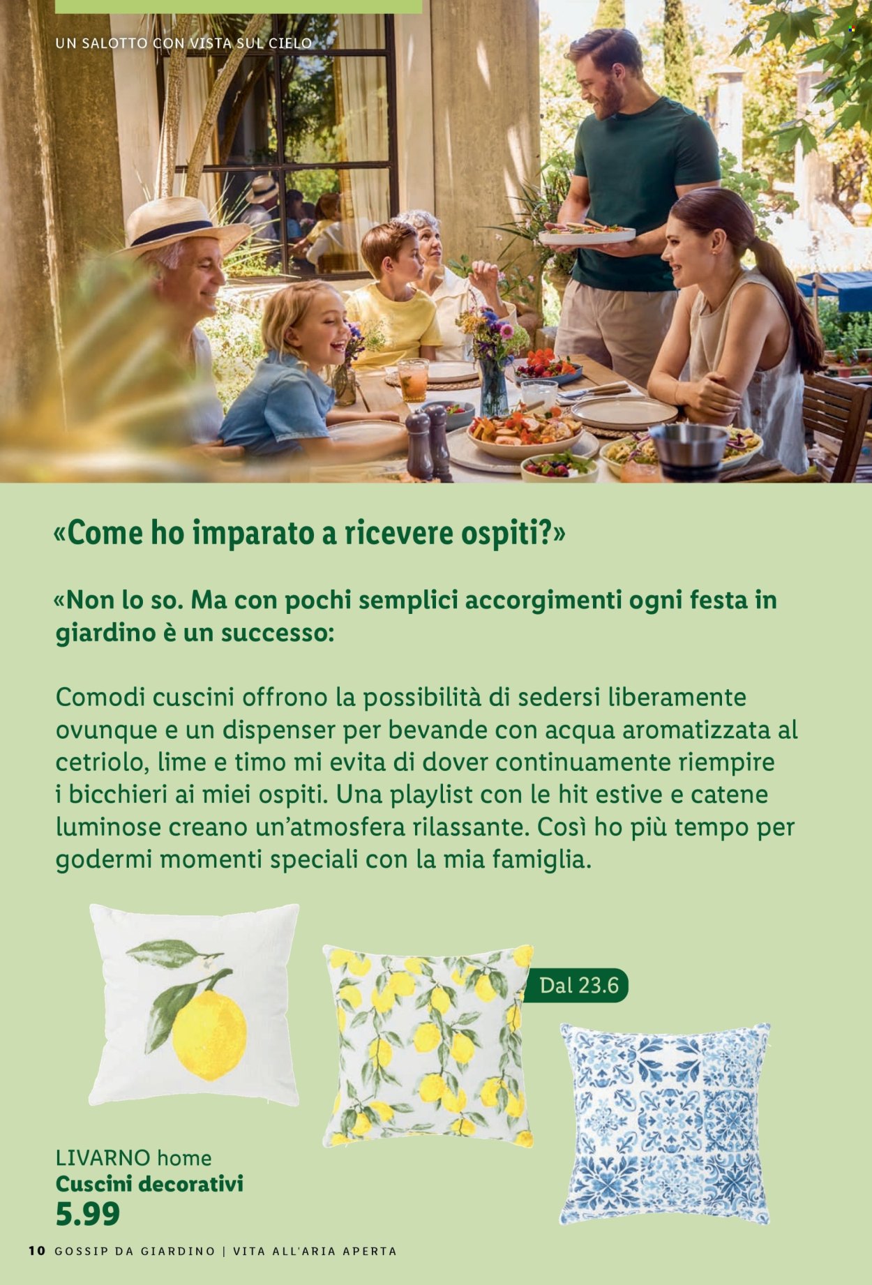 Catalogue Lidl. Page 10.