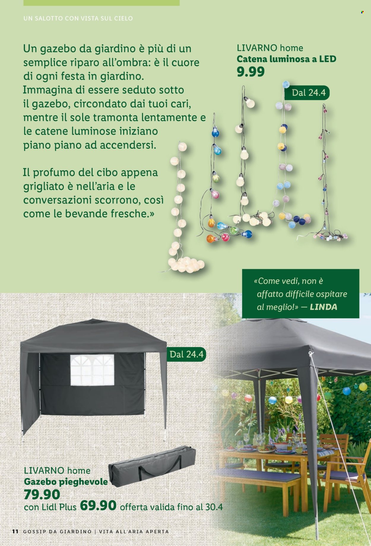 Catalogue Lidl. Page 11.