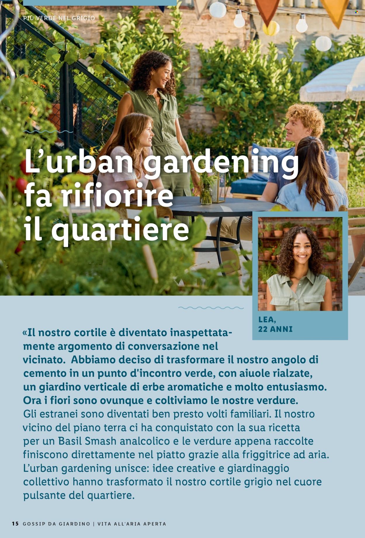 Catalogue Lidl. Page 15.