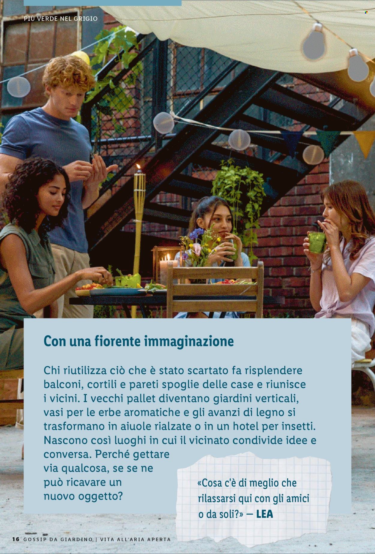 Catalogue Lidl. Page 16.