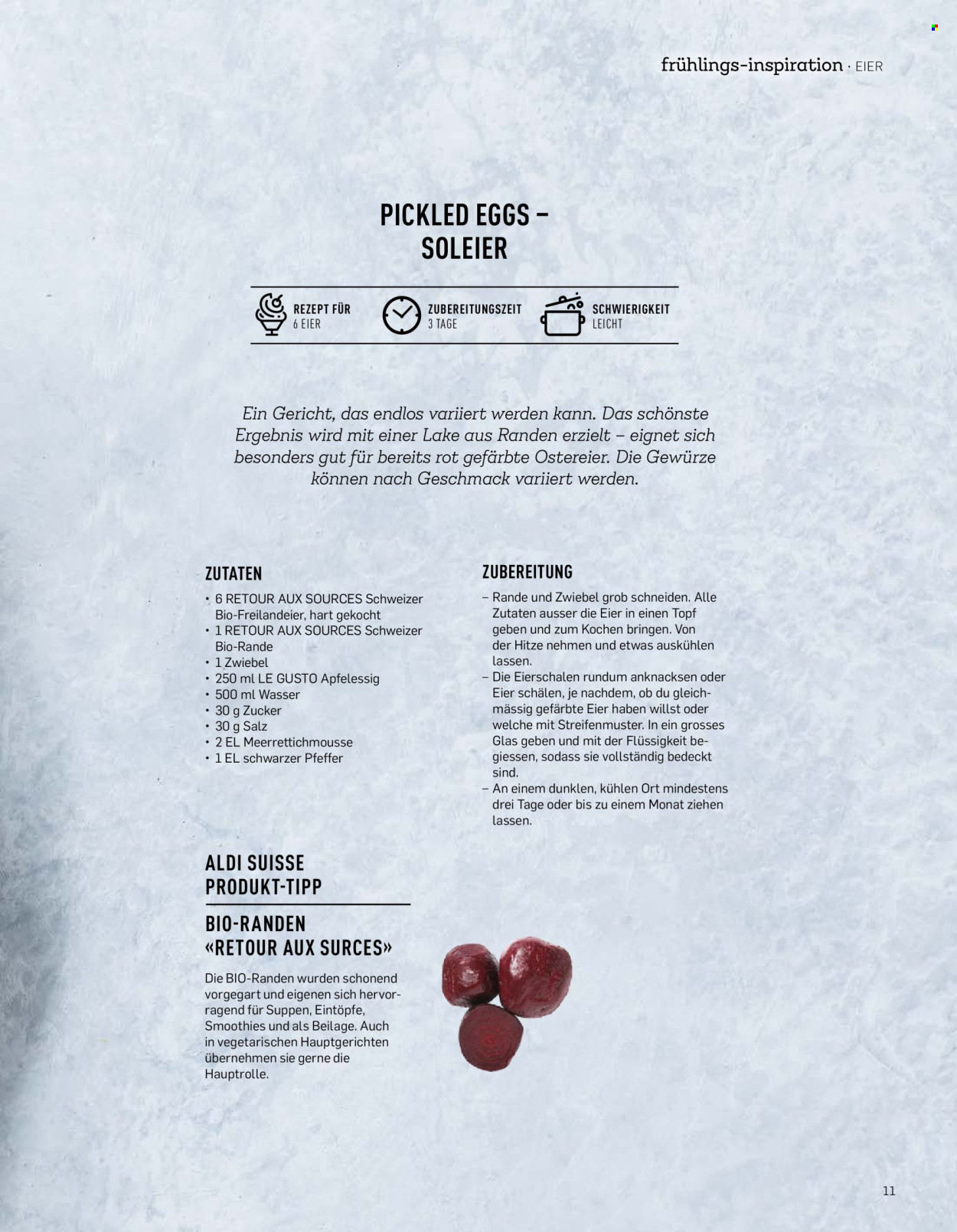 Catalogue Aldi. Page 11.