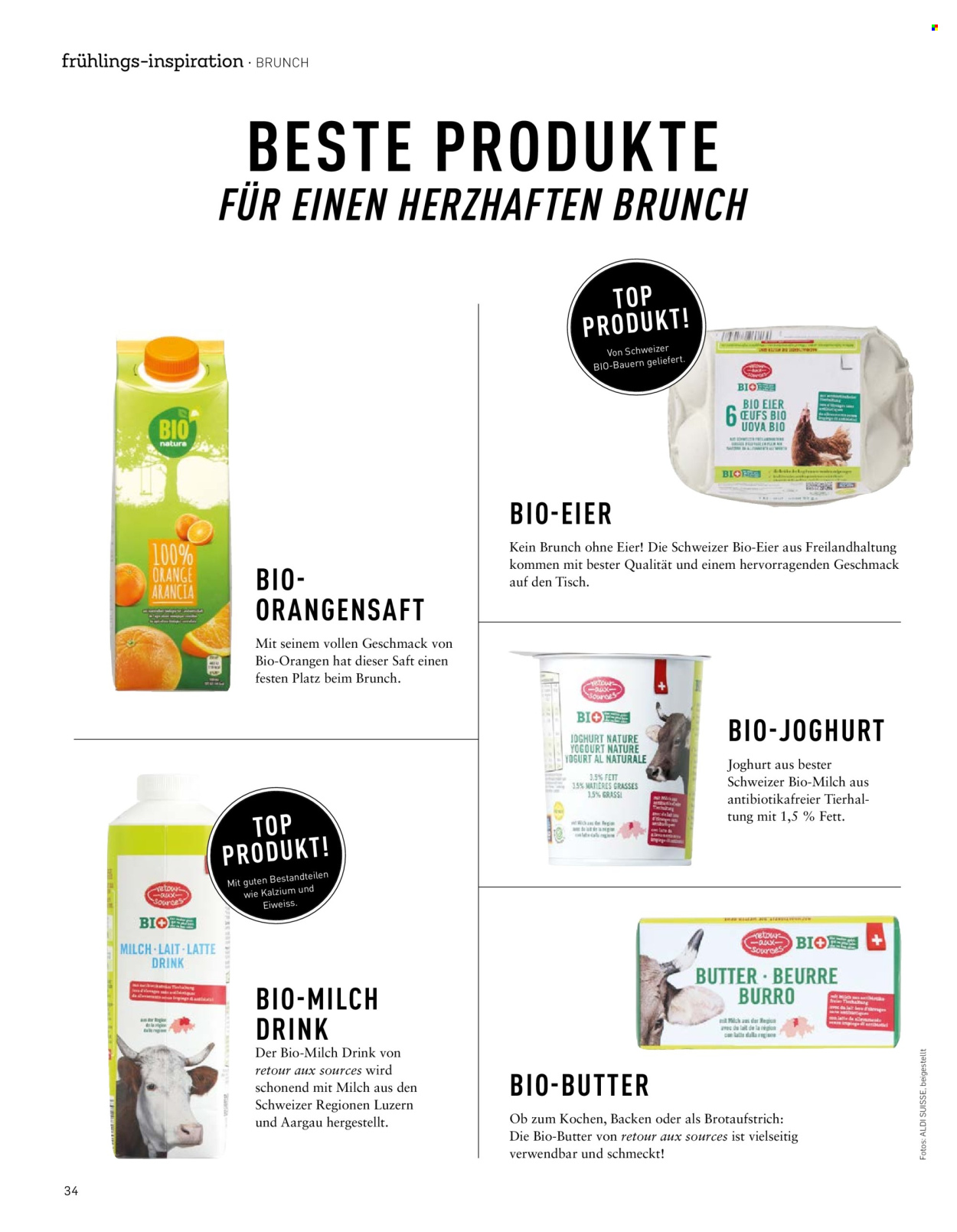 Catalogue Aldi. Page 34.