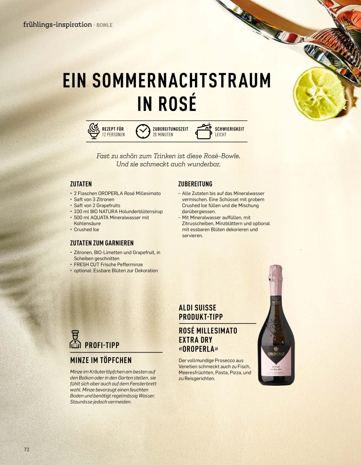 Catalogue Aldi. Page 72.
