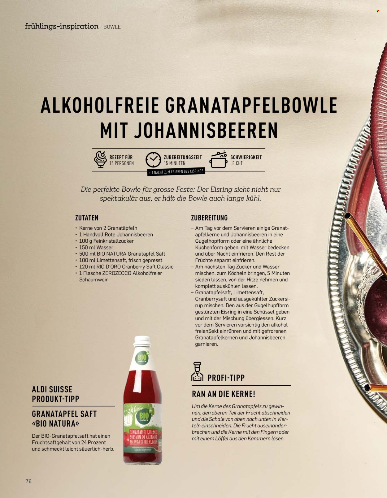 Catalogue Aldi. Page 76.