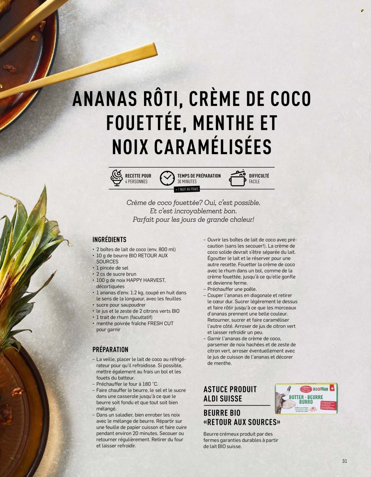 Catalogue Aldi. Page 31.