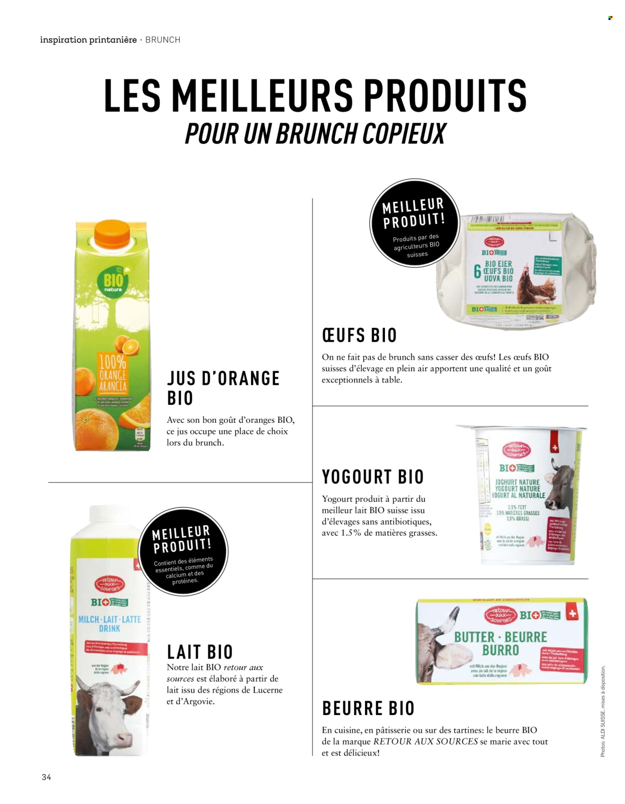 Catalogue Aldi. Page 34.
