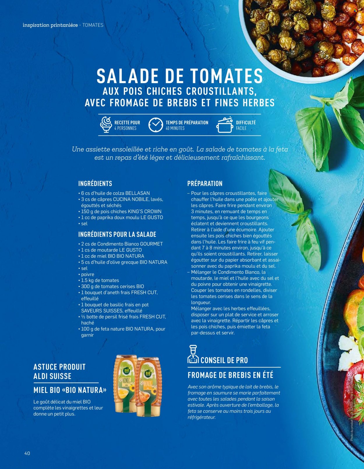 Catalogue Aldi. Page 40.