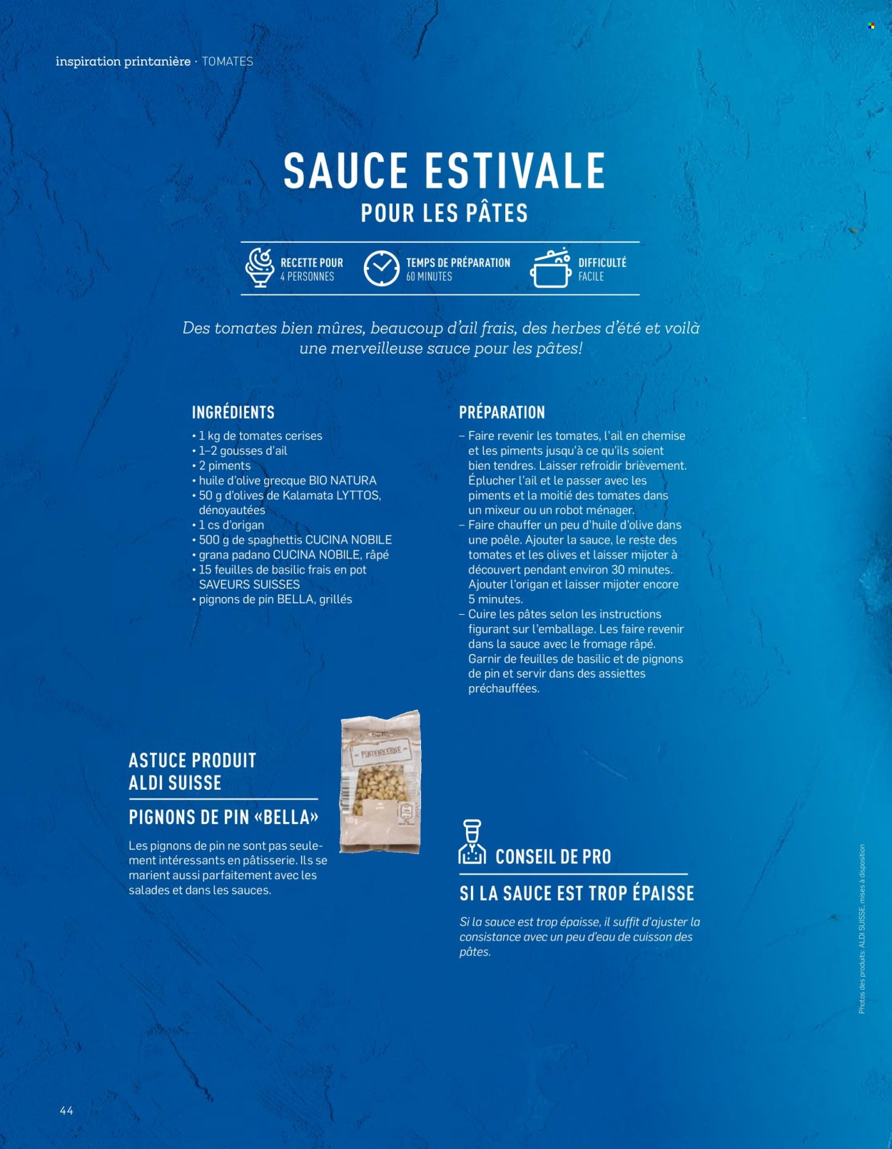 Catalogue Aldi. Page 44.