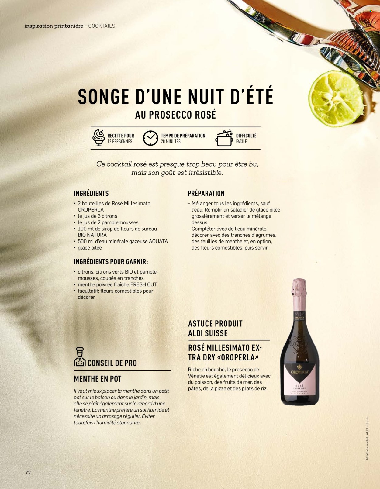 Catalogue Aldi. Page 72.