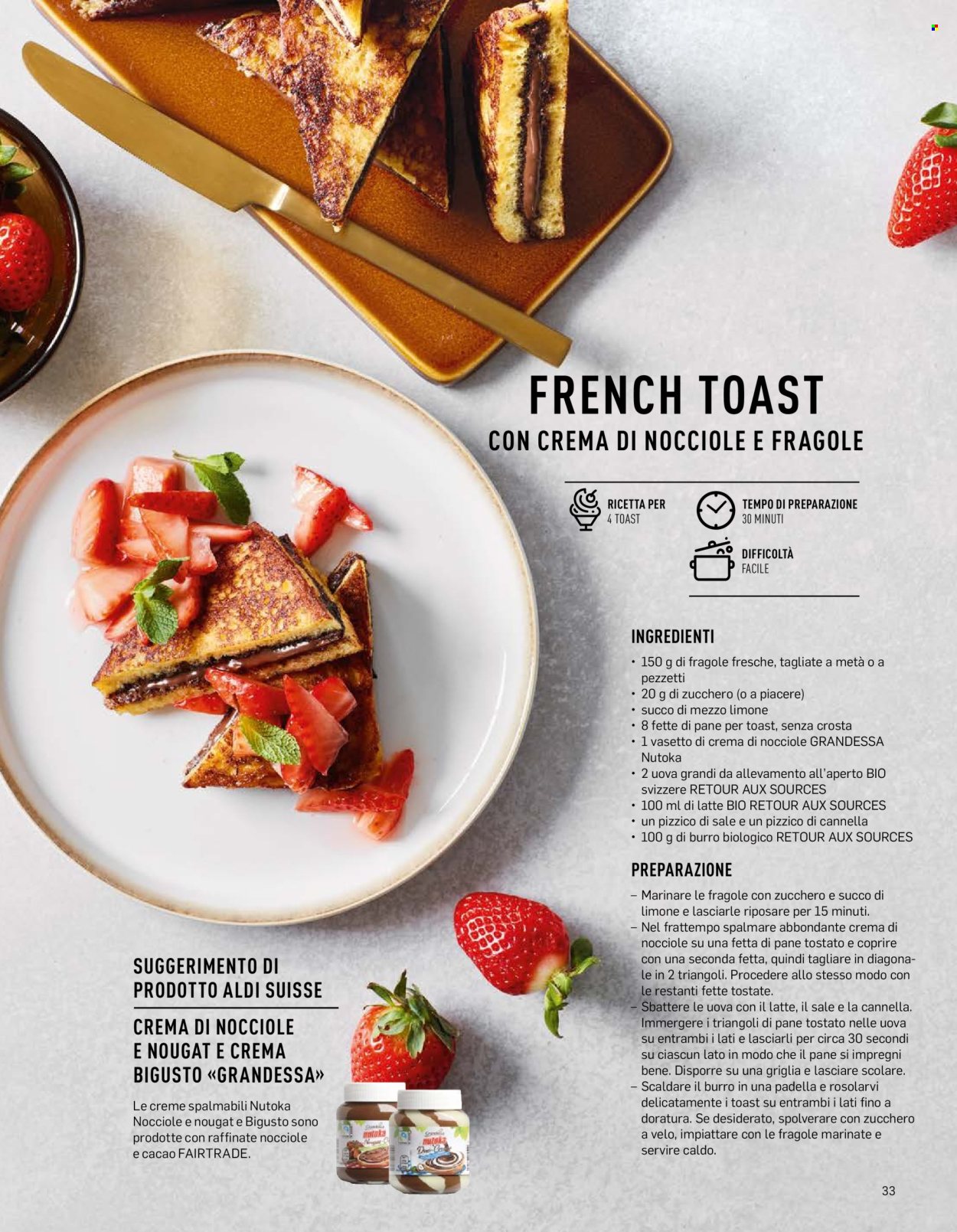 Catalogue Aldi. Page 33.