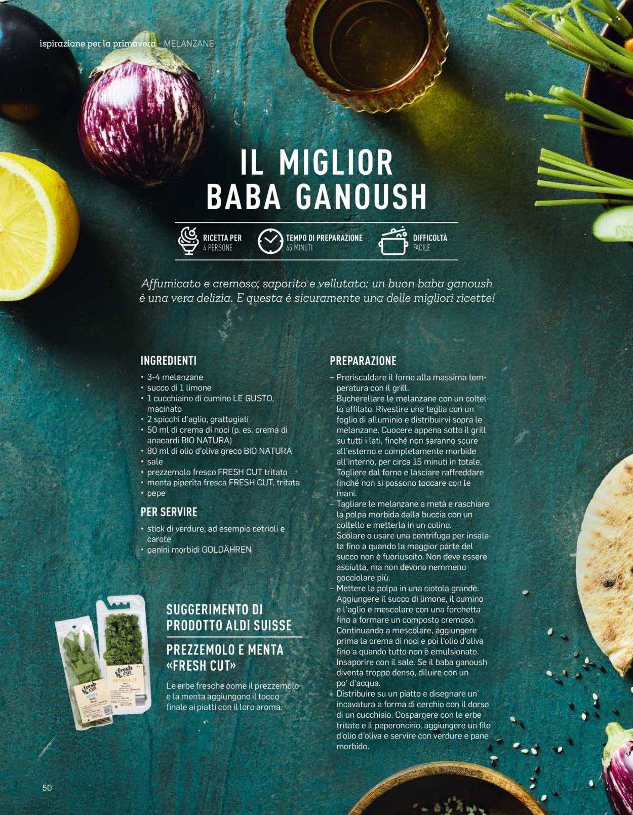 Catalogue Aldi. Page 50.