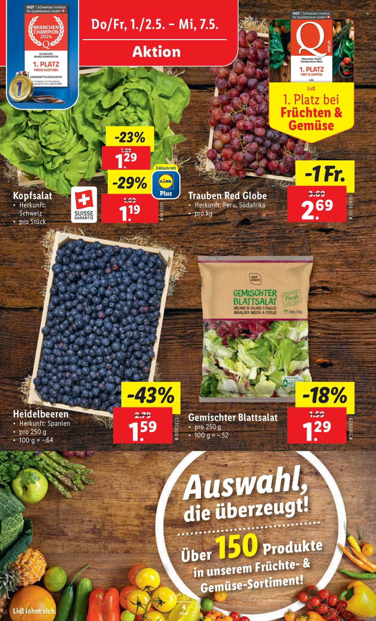 Catalogue Lidl - 1.5.2025 - 7.5.2025. Page 4.