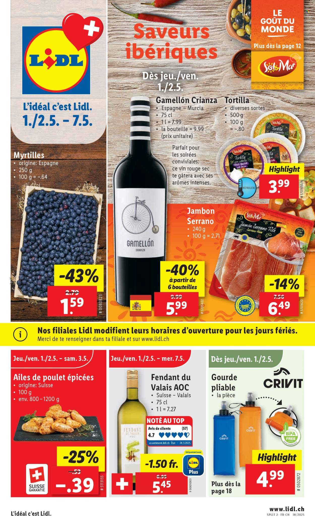 Catalogue Lidl - 1.5.2025 - 7.5.2025. Page 1.