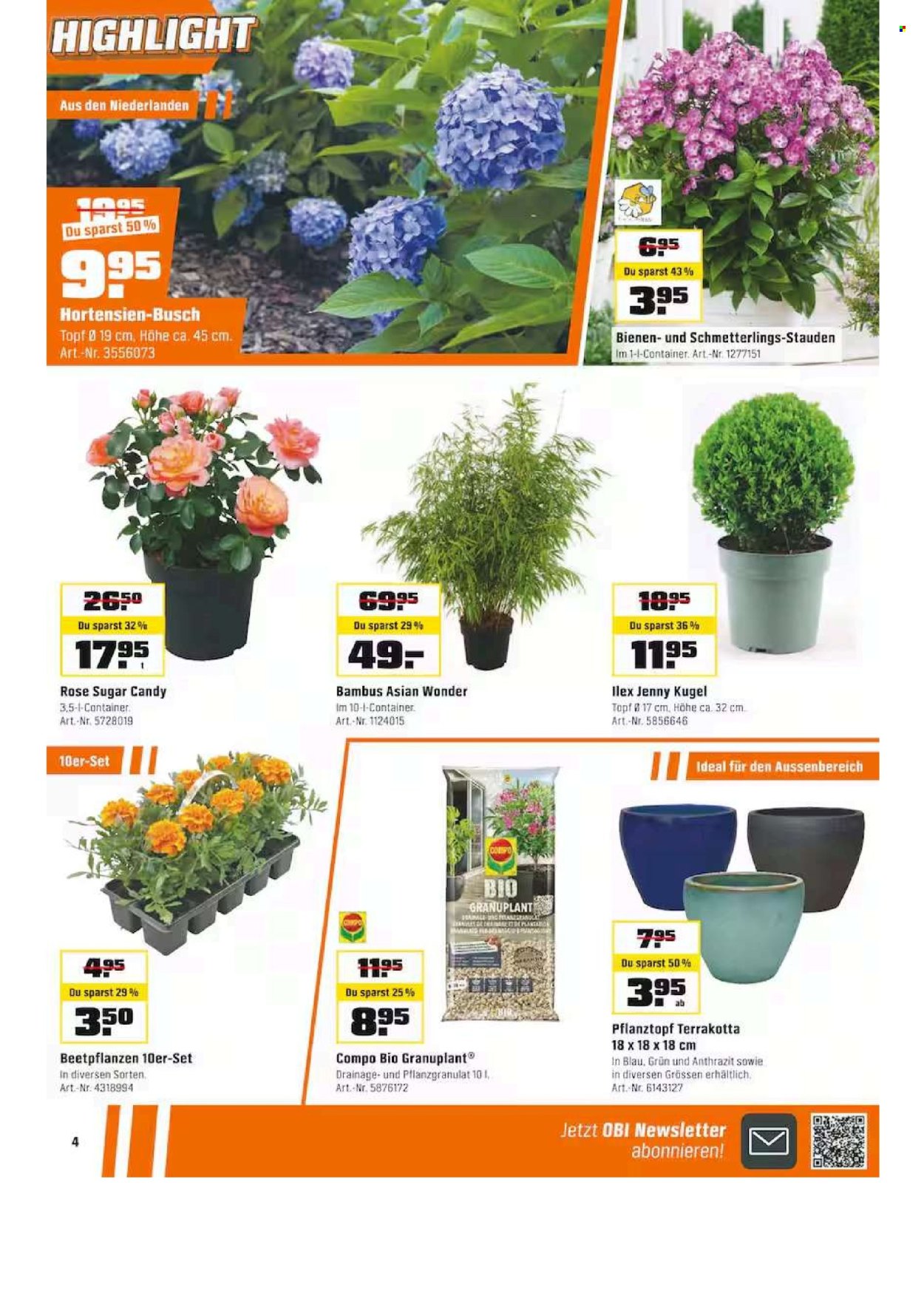 Catalogue OBI - 28.4.2025 - 10.5.2025. Page 4.