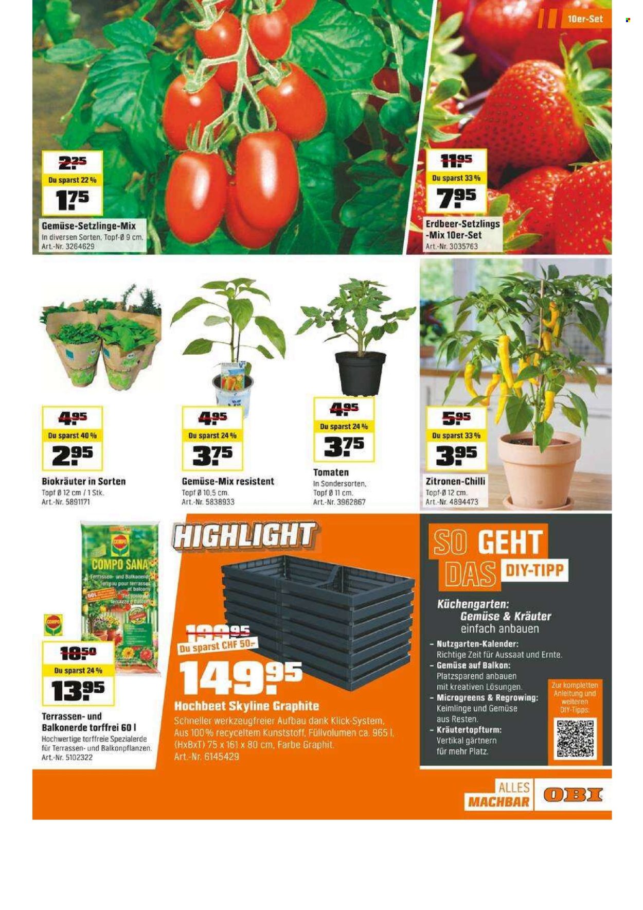 Catalogue OBI - 28.4.2025 - 10.5.2025. Page 5.